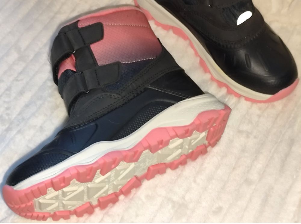 Herbst/Winter Boots Kids Größe 31 Gefüttert Rosa Neu Klett! (Neu ...