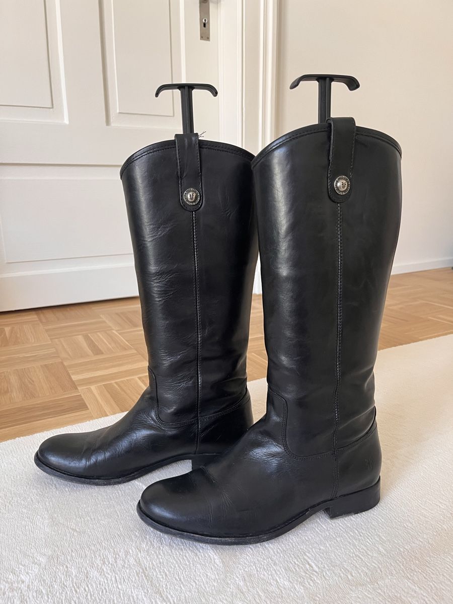 Damenschuhe: Frye Lederstiefel schwarz Grösse 41 – Gebraucht aus Zürich von pal_79mf