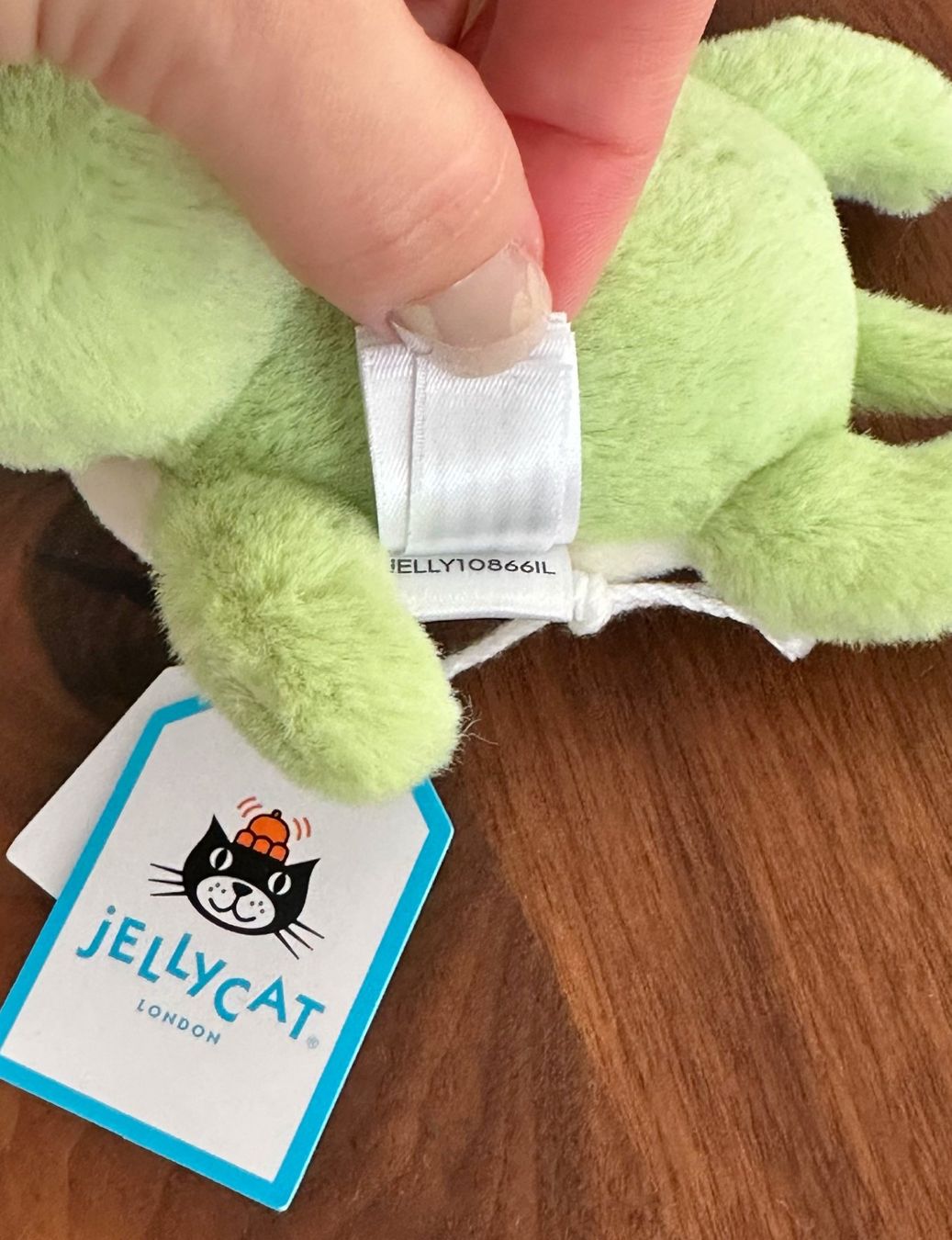 Jellycat Giocattoli: Jellycat Fluffy Turtle Schildkröte – Nuovo e nell'imballaggio originale da Au SG venduto da nic_7wpf 2
