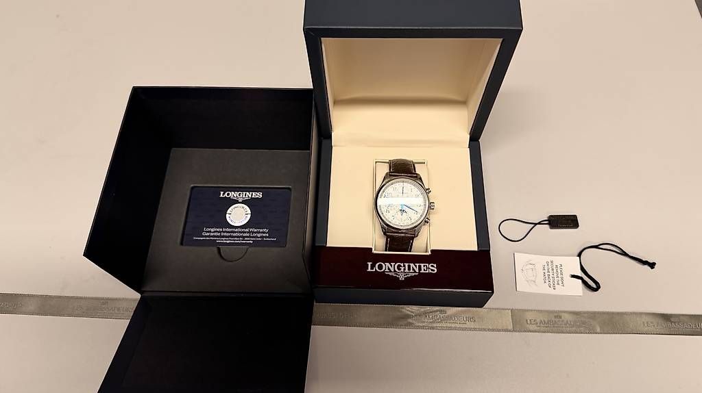 Orologi: Longines Master Collection Chronograph Moonphase Automatik – Nuovo e nell'imballaggio originale da Zuchwil venduto da Segaflex 1