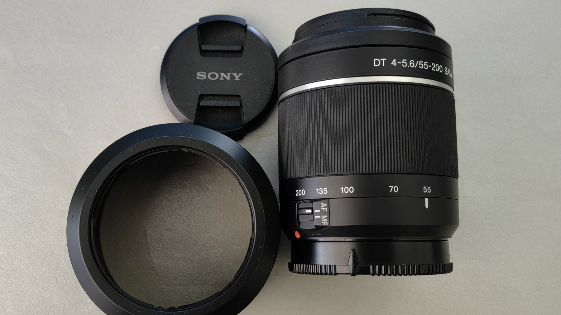 Sony Obiettivi: Sony APSC DT 55-200 mm 4 - 5.6 SAM – Usato da Weiningen ZH venduto da Schmacki