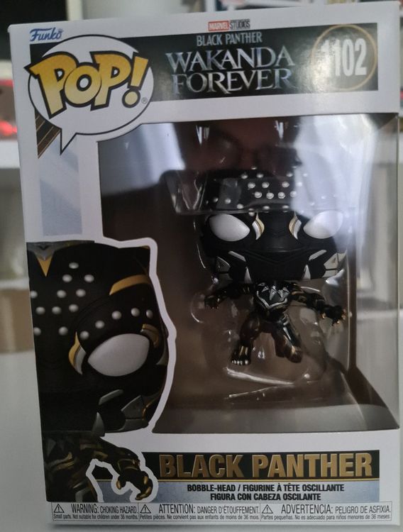 Funko Pop Blacklight Marvel Black Panther Wakanda Forever 4 Pack King – Pop Collector / Magasin Funko Pop & Loungefly
