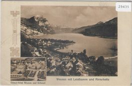 Weesen mit Leistkamm und Alvierkette
