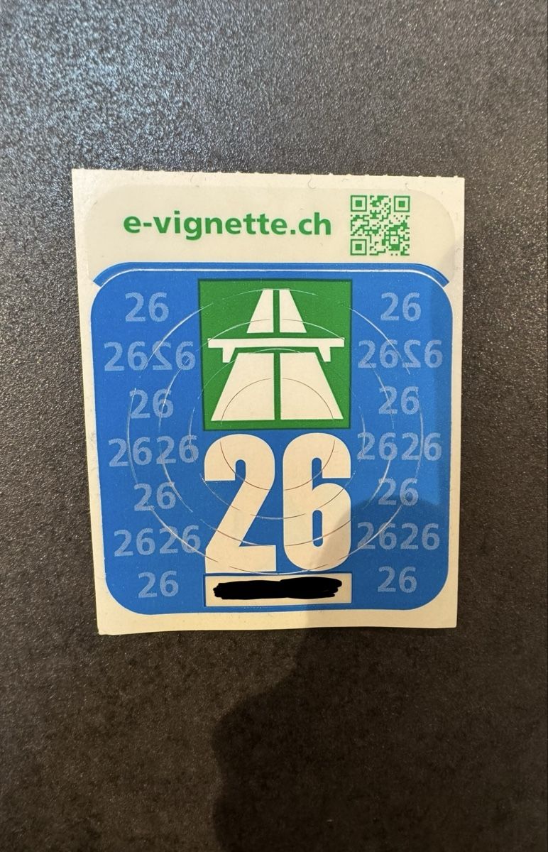 Vignette autostradali: Autobahnvignette 2026  – Nuovo (secondo la descrizione) da Sundlauenen venduto da Jochebed