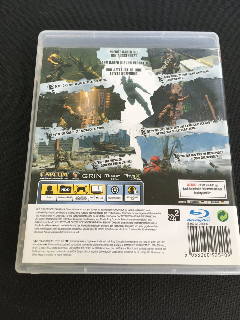 Sony Jeux: Bionic Commando - Playstation 3 / PS3 – D'occasion à St.Gallen par Punktchen01 1