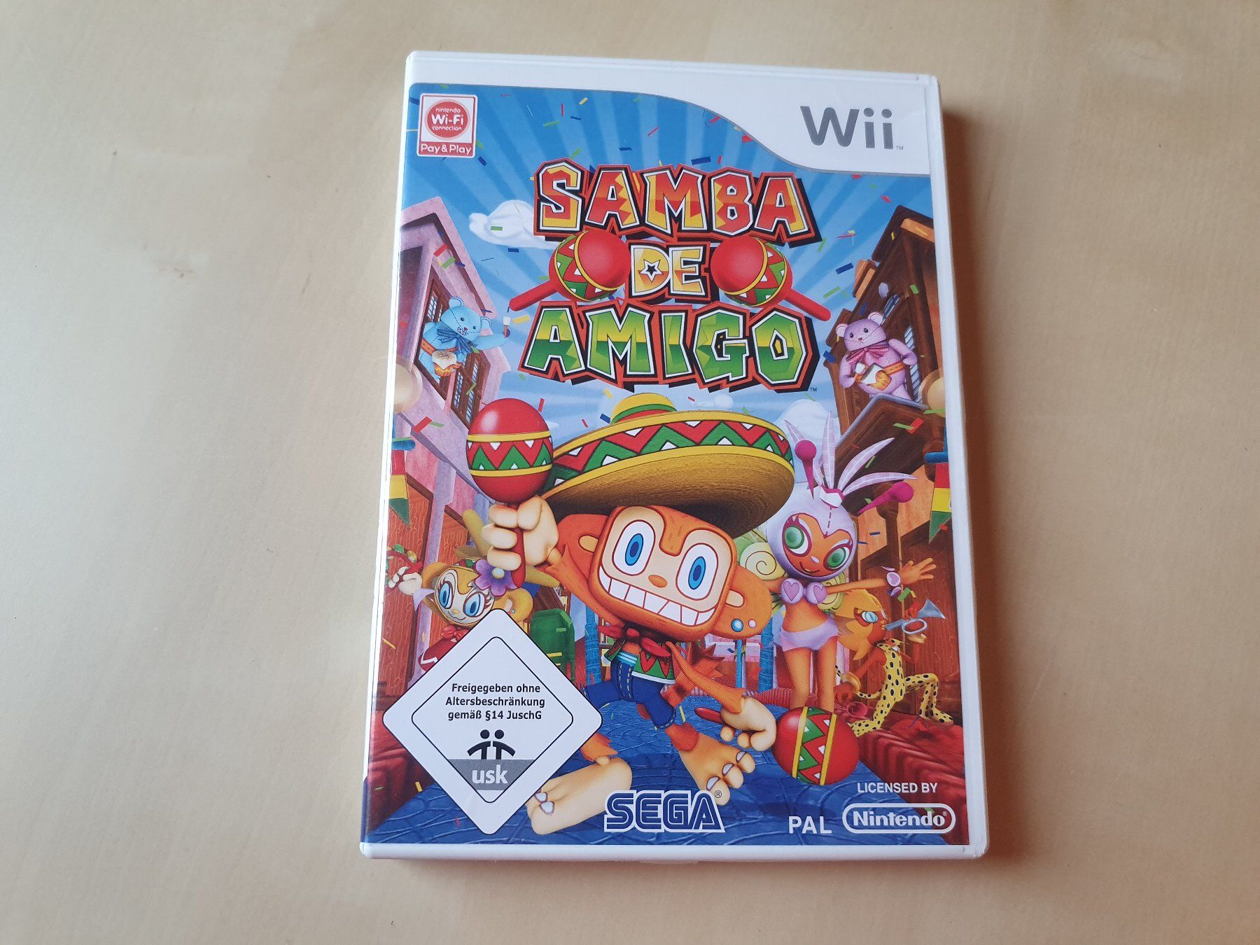 Nintendo Spiele: Samba de Amigo – Gebraucht aus Stansstad von collectorsshop