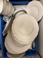 Geschirr Set weiss, gebraucht guter Zustand