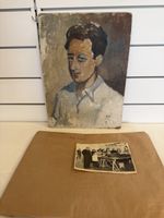 Ancienne Huile sur bois nommé ou signé René Ponti 