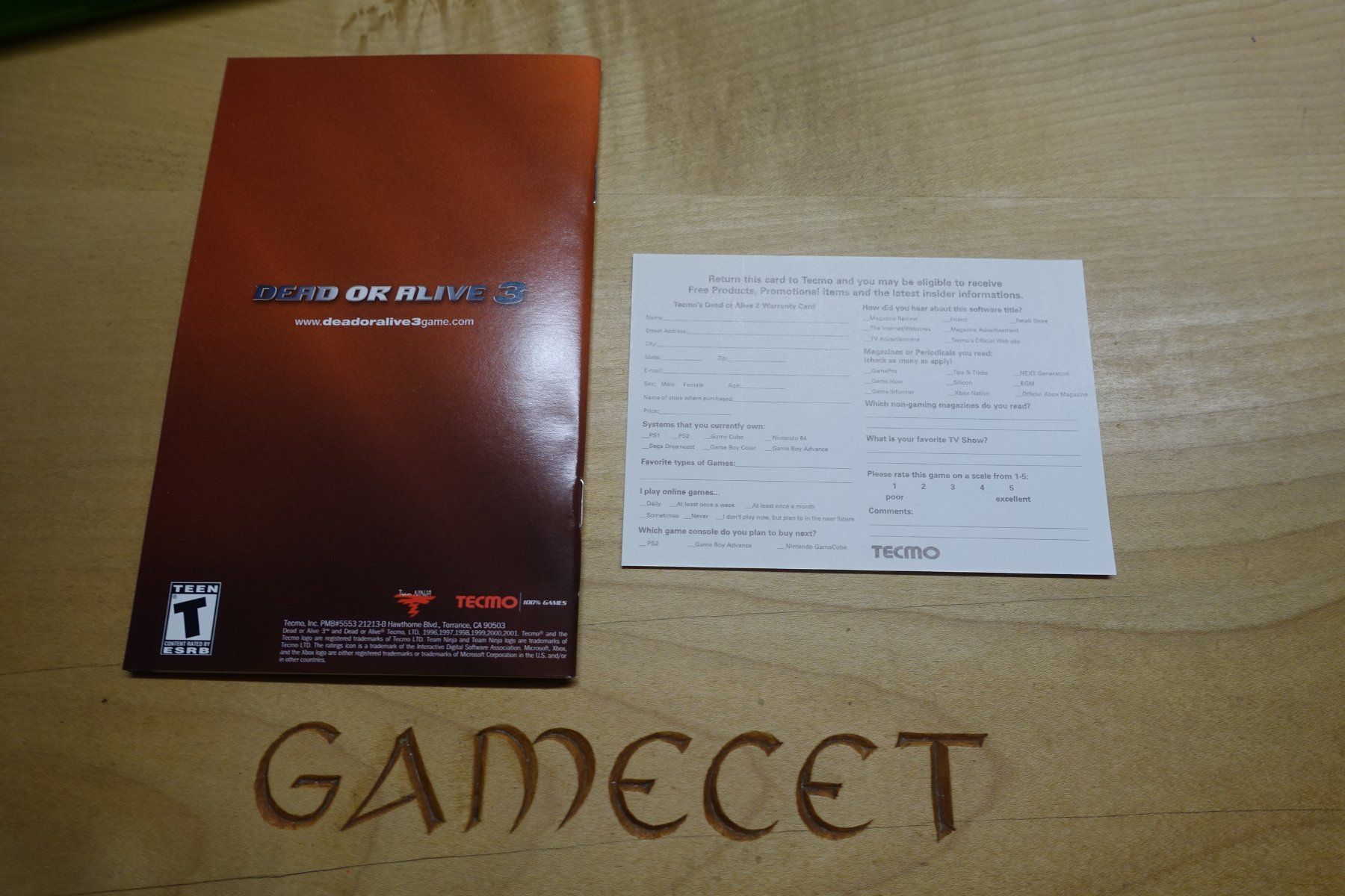 Microsoft Giochi: Dead or Alive 3 - Amerika – Usato da Steinach venduto da Gamecet 5