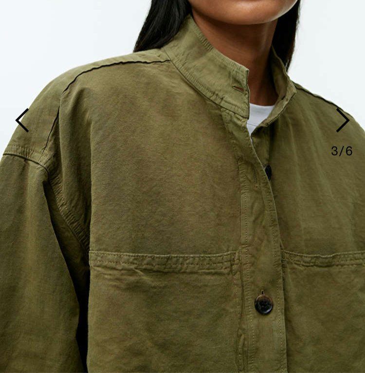 Chemisiers: Overshirt Arket Gr. 36 olive – D'occasion à Zürich par ehupp 1