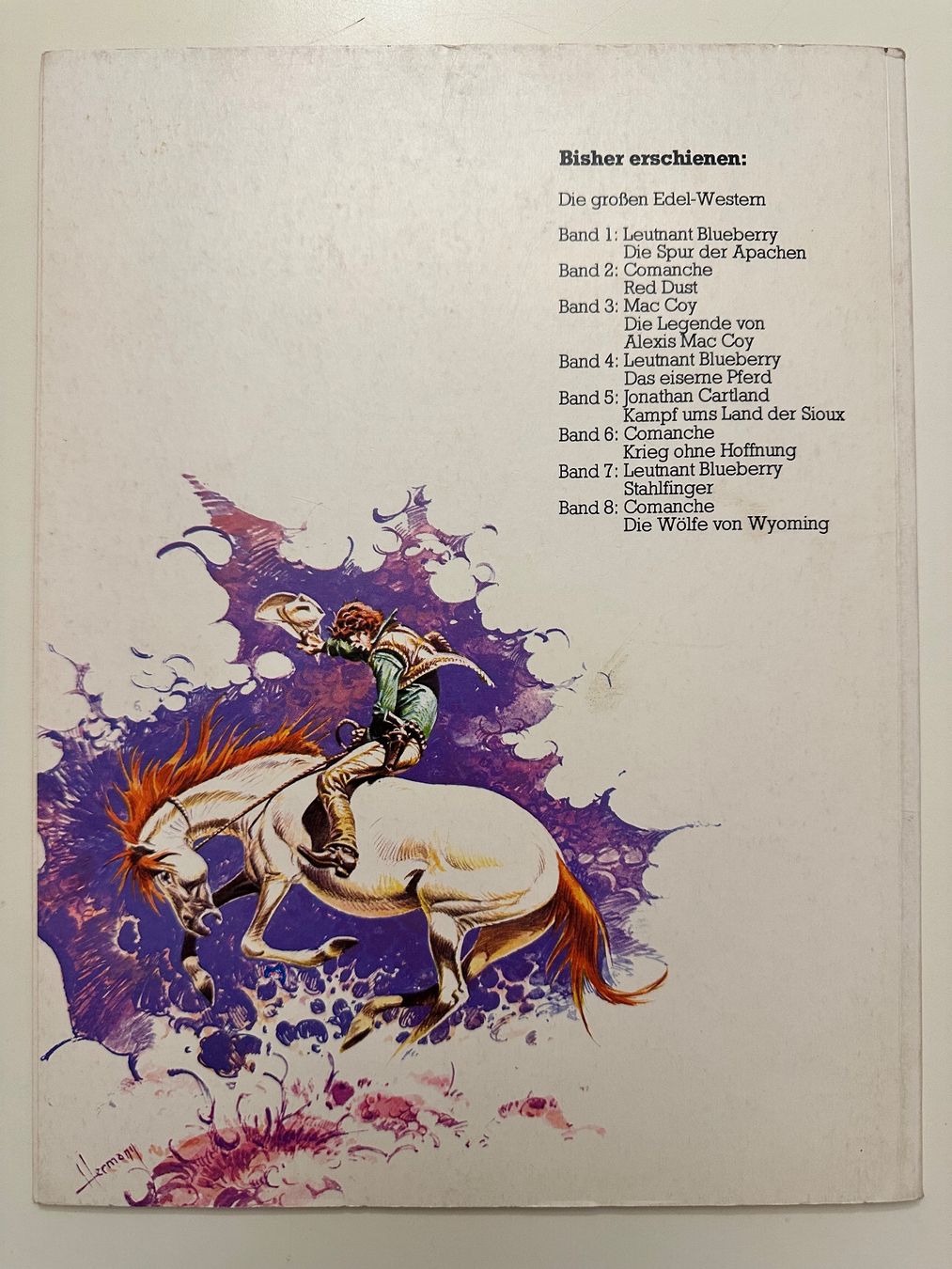 Fumetti: Die grossen Edel-Western Band 8 Comanche – Usato da Münsingen venduto da Ganjam 2