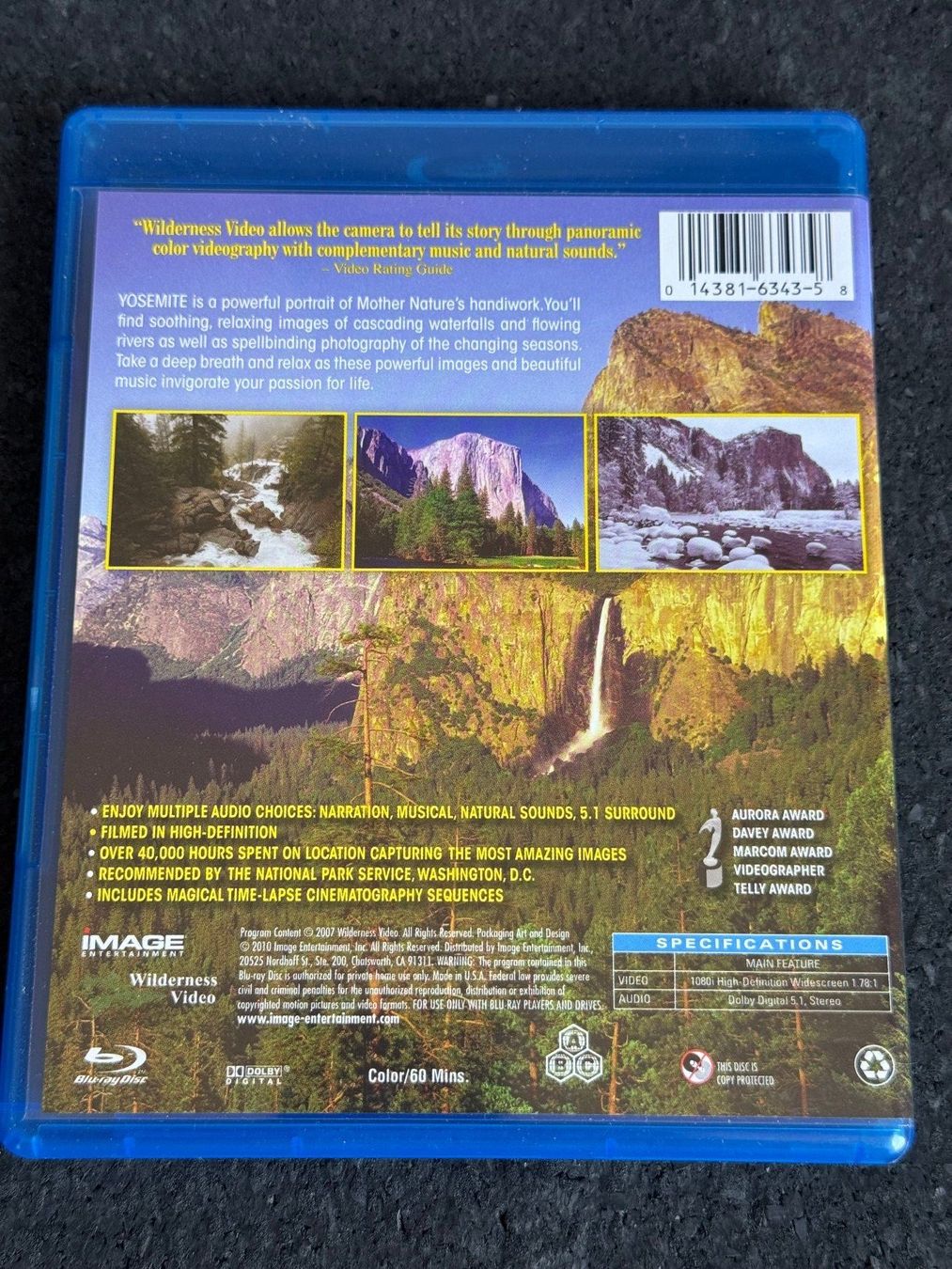 Alle DVDs: Yosemite National Park Blu-ray Disc – Gebraucht aus Fribourg von tschjoly 1