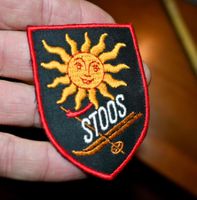 VINTAGE Badge STOOS nos ST. GALLER STICKEREI