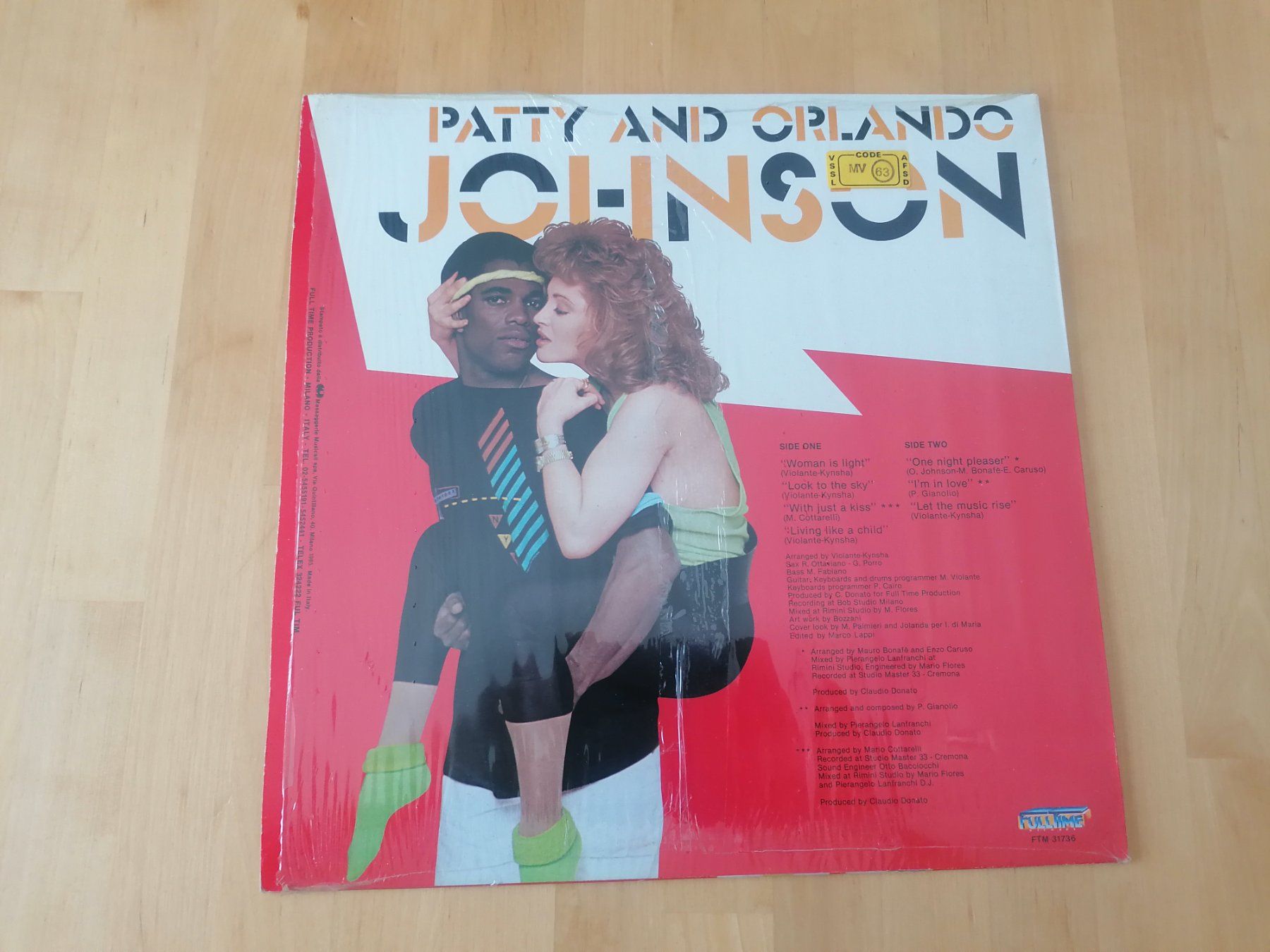 Schallplatten: Patty & Orlando Johnson  ***Italo - Disco*** – Gebraucht aus Emmenbrücke von WintoWin 1