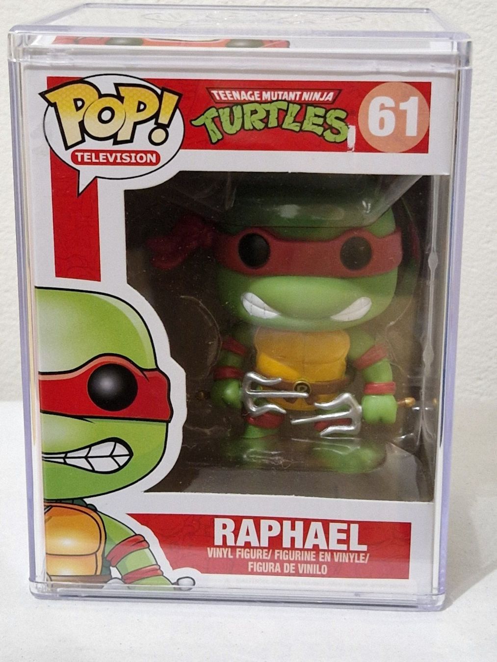 Funko Figuren: Funko Pop Ninja Turtels Raphael #61+ Acryl-Schutzhülle – Neu (gemäss Beschreibung) aus Igis von Vulleta.38