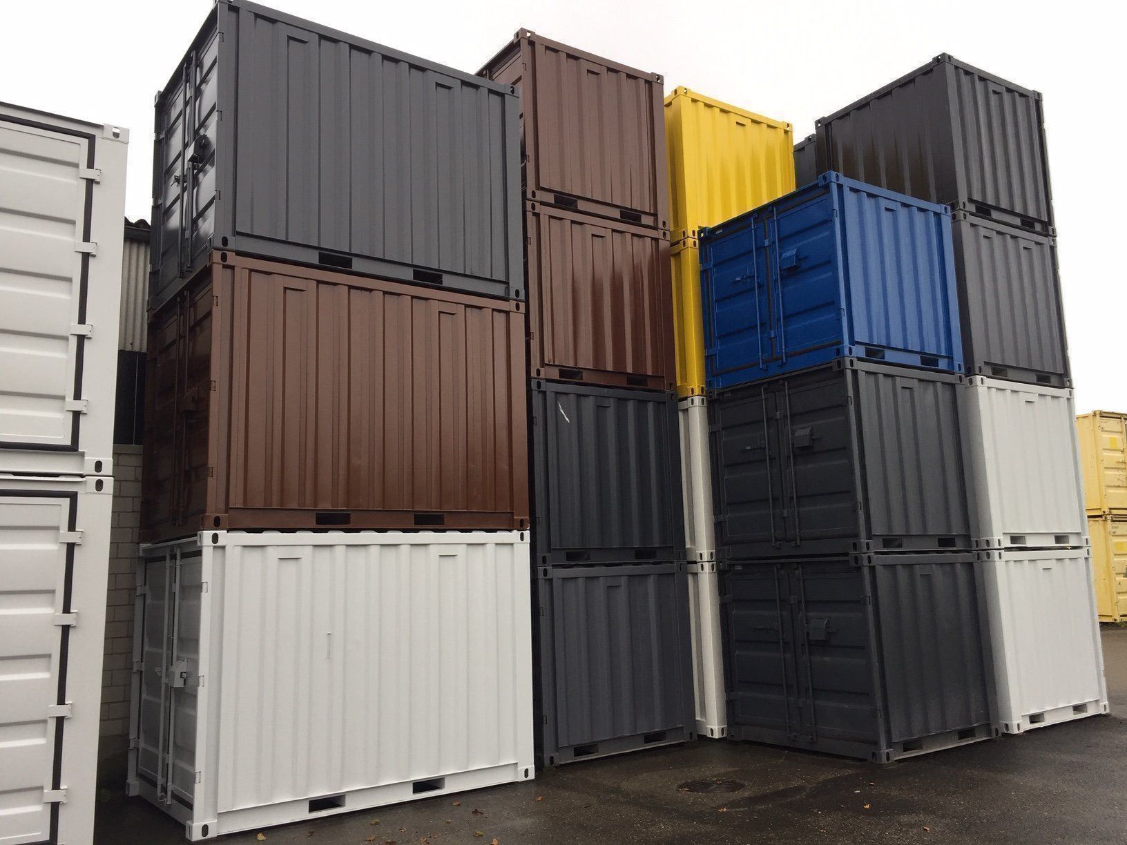 Baucontainer: 9' Lager- oder Materialcontainer! – Neu (gemäss Beschreibung) aus Kradolf von BKSAG 9