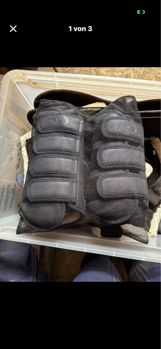 Stinchiere & Fasciature: Riders Choice Gamasche blau L – Nuovo (secondo la descrizione) da Susten venduto da Sasinaxe