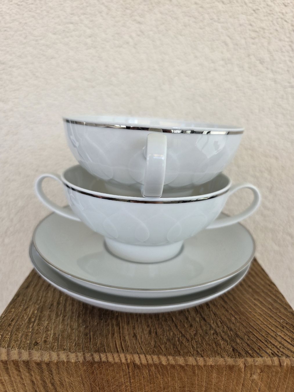 Rosenthal Set di piatti: Rosenthal Studio-Line - 2 Stk. Suppenschalen mit Unterteller – Usato da Emmenbrücke venduto da clodilaus 1