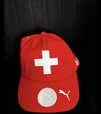 Schweizer Cap Puma Rot Grösse OSFA Top Zustand 🇨🇭