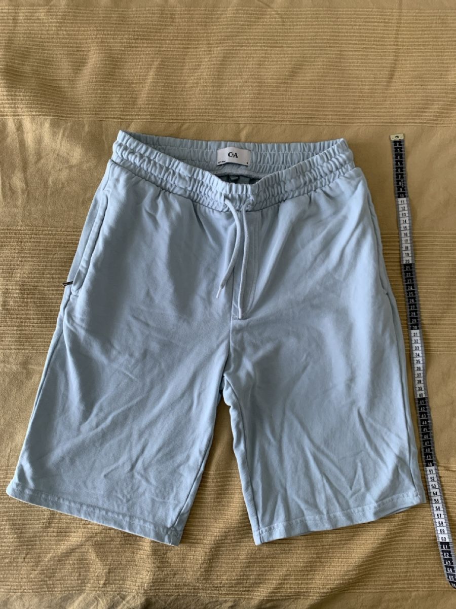 C&A Hosen: Shorts, kurze Hose, Eisblau, Herren S – Gebraucht aus Winterthur von Samu-V