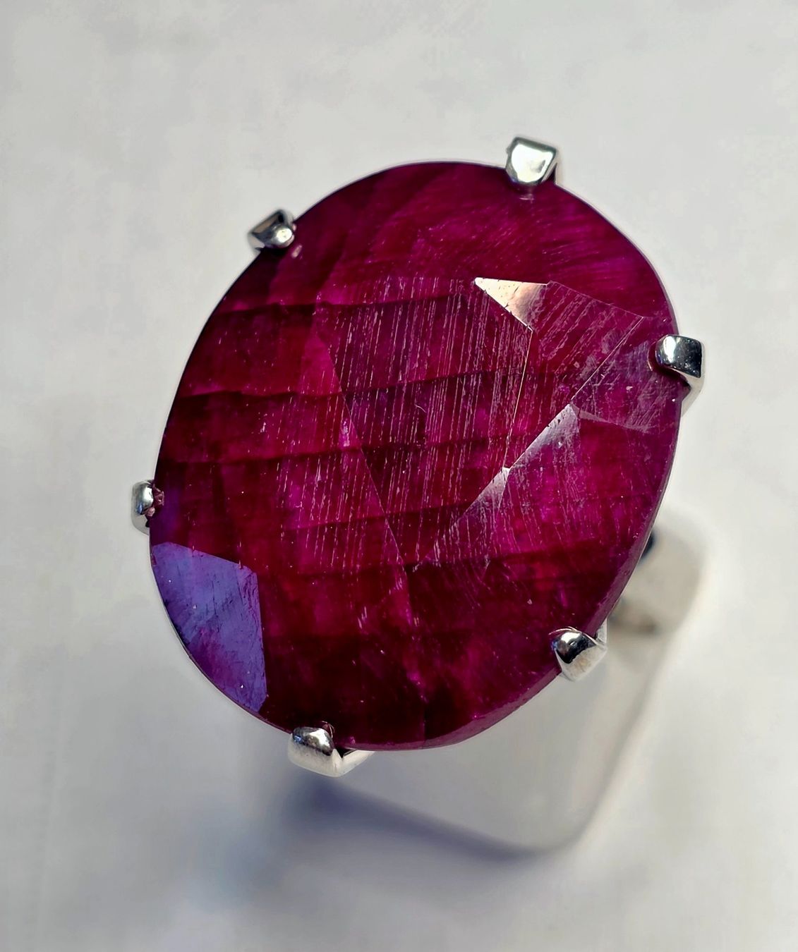 Ringe: Rubin Solitaire Ring – Neu (gemäss Beschreibung) aus Zürich von Benedikt21 1