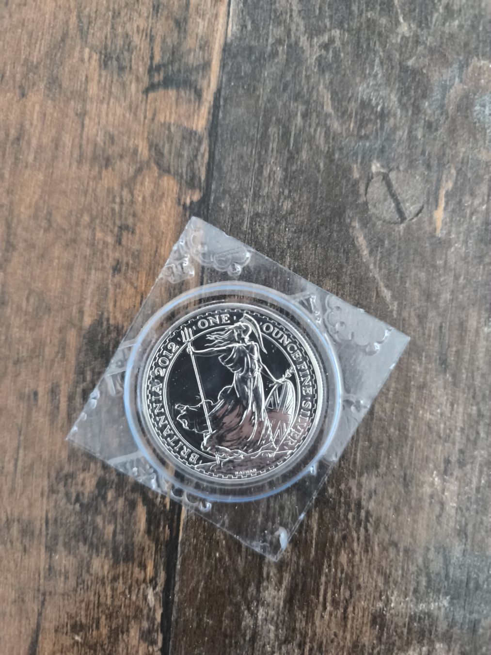 Tutti le monete: Silbermünze Brittania 2012 versiegelt – Nuovo e nell'imballaggio originale da Porrentruy venduto da fre_r8qq