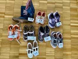 Mädchenschuhe im Paket, 28-30