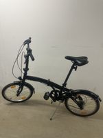 Klapprad schwarz matt - wie neu