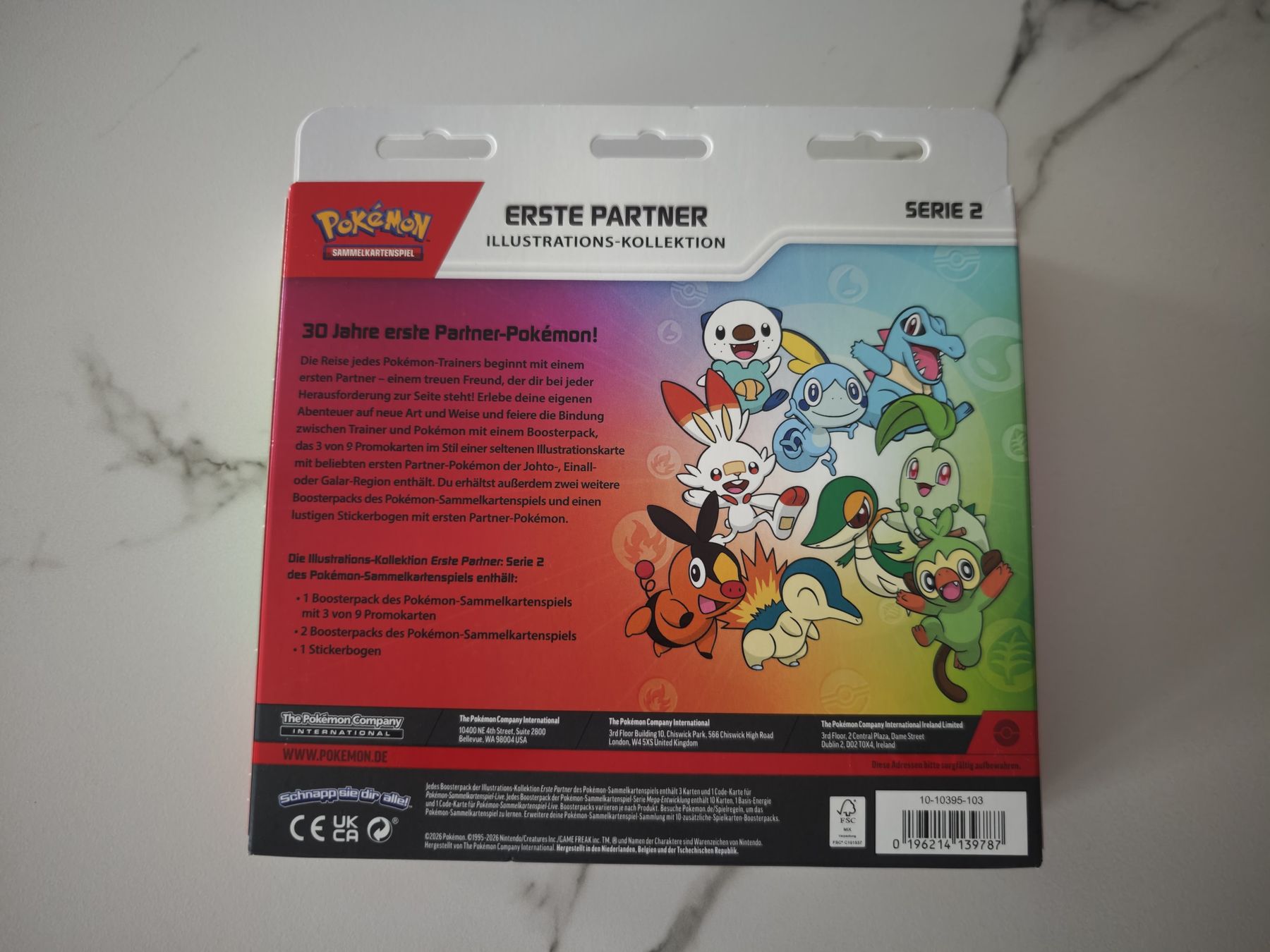 Pokémon Carte collezionabili: Pokémon Erste Partner Illustrations-Kollektion Serie 2 – Nuovo e nell'imballaggio originale da Zürich venduto da TrueTrade 1