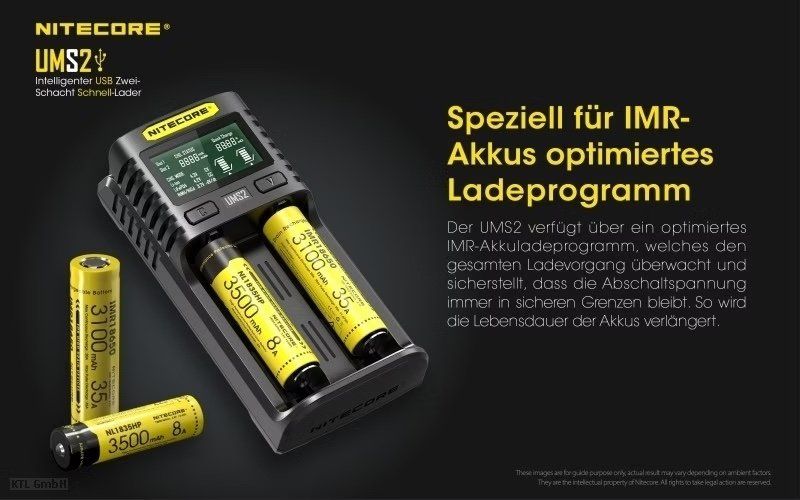 NiteCore Caricatori & Batterie: Akkuladegerät Nitecore UMS2 – Nuovo (secondo la descrizione) da Winterthur venduto da Supersachen100 6