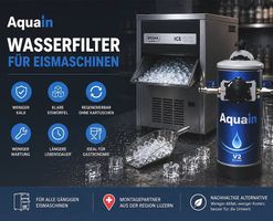 Wasserfilter für Eiswürfelmaschinen und Eismaschinen