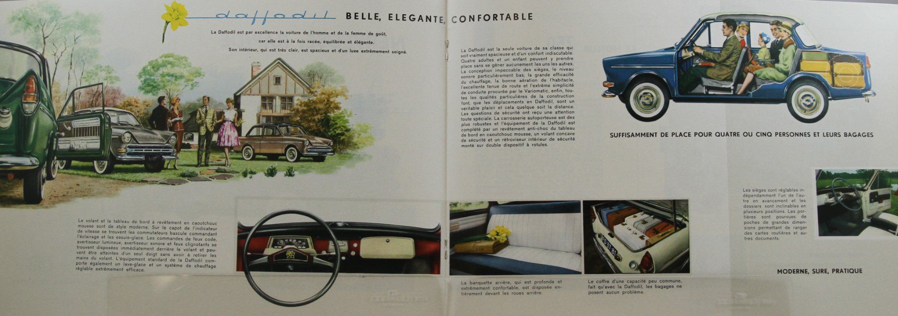 Daf Documents: PROSPEKT  | DAF DAFFODIL - 750 VARIOMATIC | AB 12.1961 - FR – D'occasion à Unterägeri par GIGOLOLIT 3