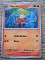 Pokemon Karte: Fuecoco 023/182 🔥 Selten!