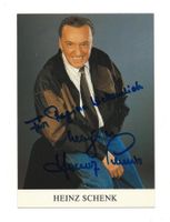 HEINZ SCHENK - ORIGINALAUTOGRAMM