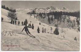 ST. MORITZ Skisport Christiania-Schwung