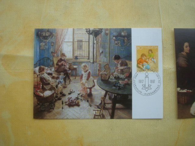 Alle Briefmarken: PRO JUVENTUTE 1987 – Gebraucht aus Ostermundigen von Wyatt-Earp 6