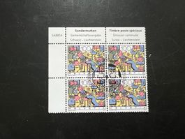 CH Werbemarke 2019 No. 1757 Viererblock gest Ersttag (5376)