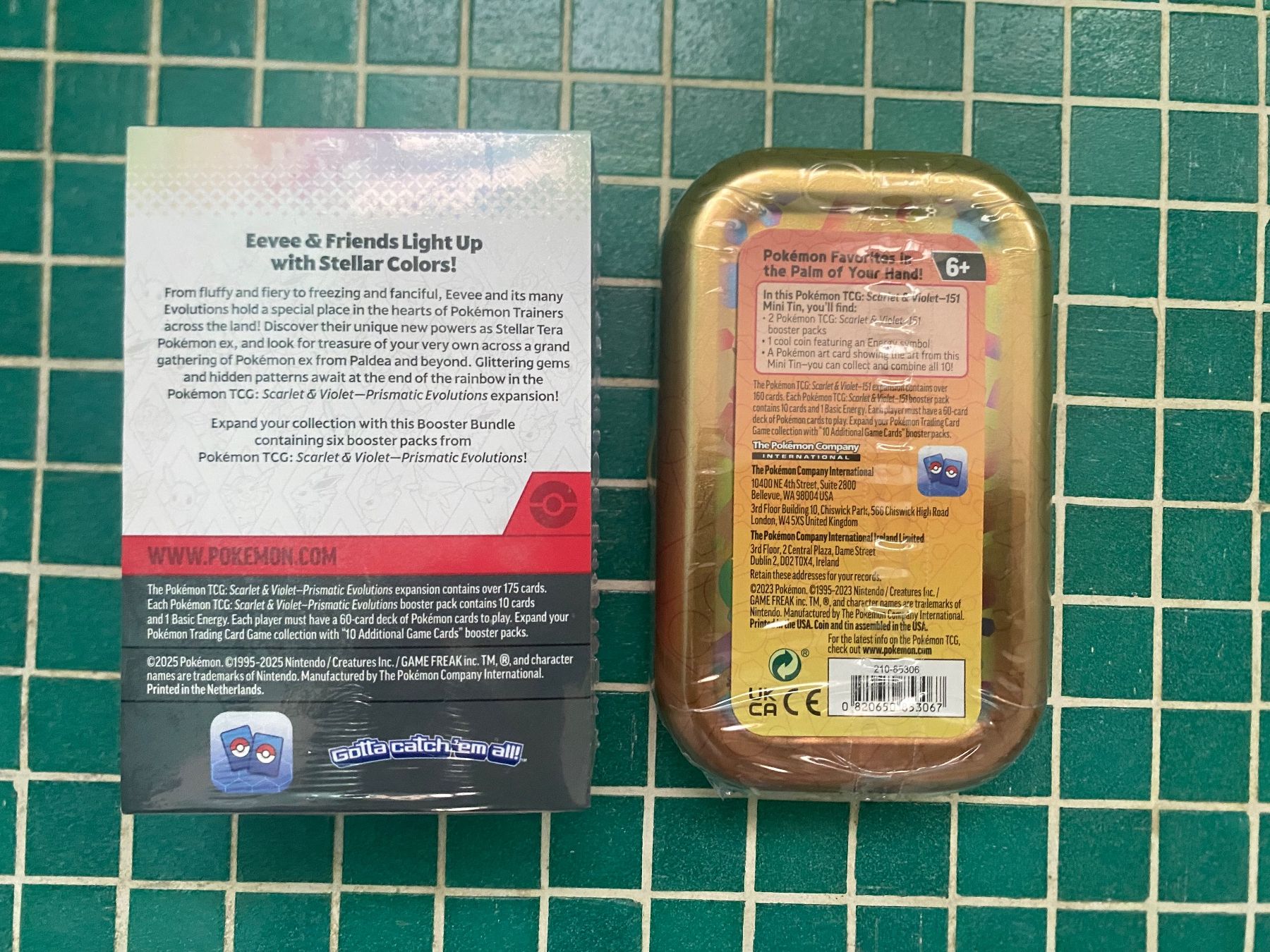 Pokémon Cartes à collectionner: POKÉMON BOOSTER BUNDLE PRISMATIC EVOLUTIONS / 151 TIN En – Neuf avec emballage d'origine à Adliswil par luc_8f79 1