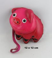 SCHWEINCHEN - Portemonnaie - Handarbeit aus Leder -12x12cm