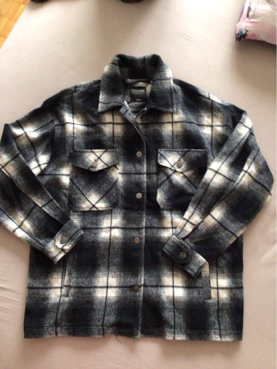 Vestes: Weiche Hemdbluse Jacke Gr.M – D'occasion à Steffisburg par lar_x57s