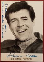 Mäni Weber 1935-2006 SRF DRS Autogramm signiert Foto 10x15cm