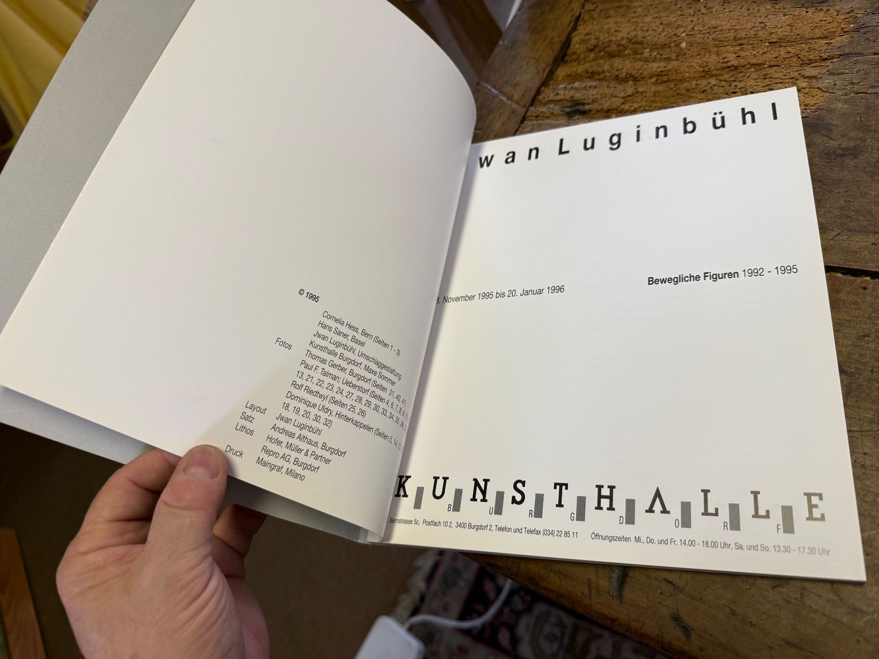 Bücher: Jwan Luginbühl – Gebraucht aus Bern von Jwpm66 1