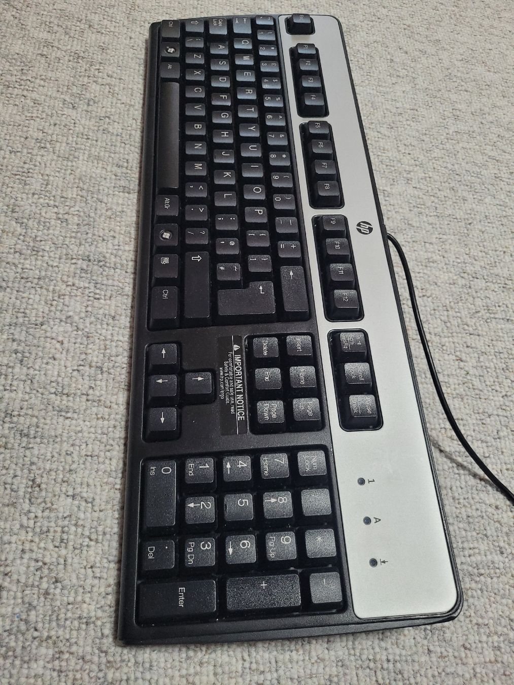 Tastiere: HP Tastatur – Usato da Bronschhofen venduto da gab_8ycy 1