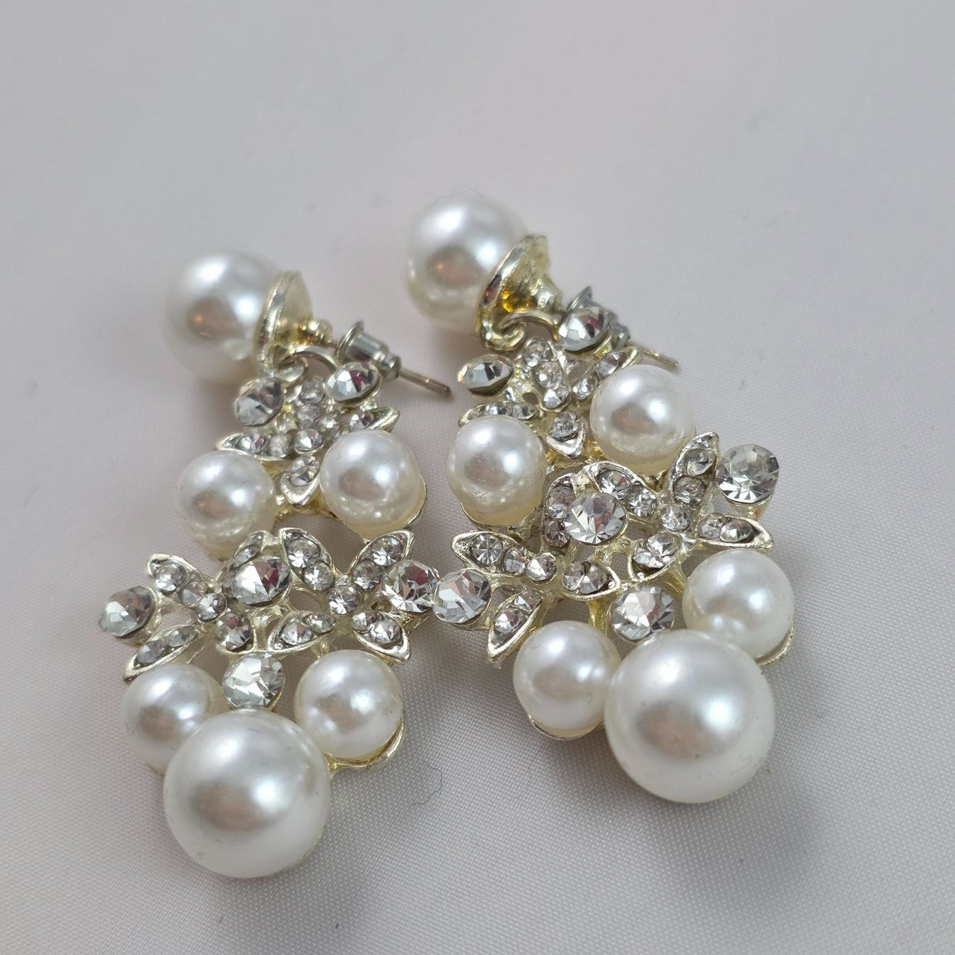 Orecchini pendenti & Orecchini a lobo: Elegante Ohrstecker Perlen Strass        650 – Usato da Wald ZH venduto da Martin79 3