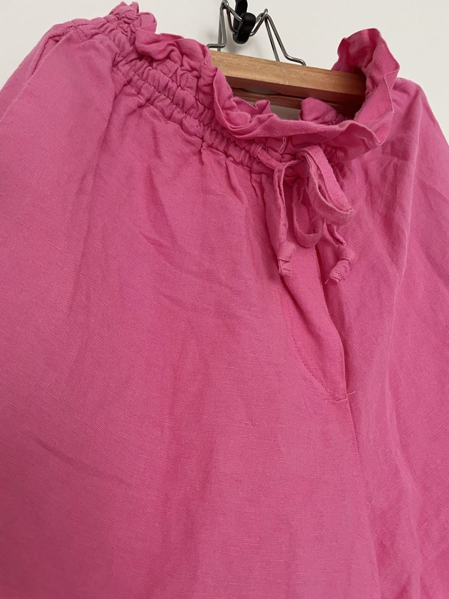 Hosen: Pink Linen Blend Summer Trousers, Size S – Gebraucht aus Zürich von cha_l8t5 3