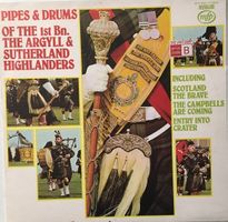 The Argyll & Sutherland Highlanders - Pipes & Drums (LP)