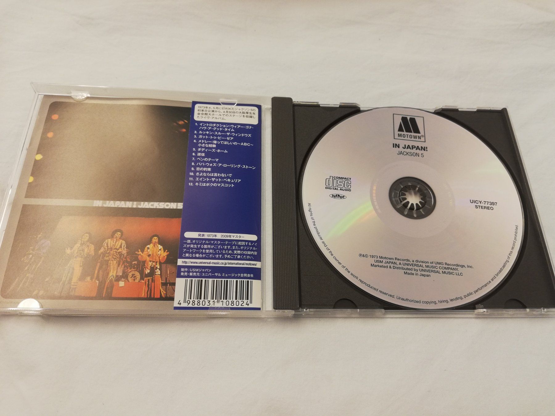 CD: JACKSON 5 - IN JAPAN! – Usato da Bern venduto da Vinylsound.ch 2