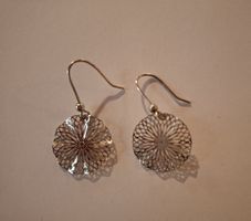 Ohrhänger, 925 Silber, filigranes Ornament