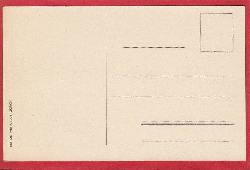 Cartoline postali: ZUOZ PLATZ, LICHTDRUCK – Usato da Grüningen venduto da Kartenlaube 1