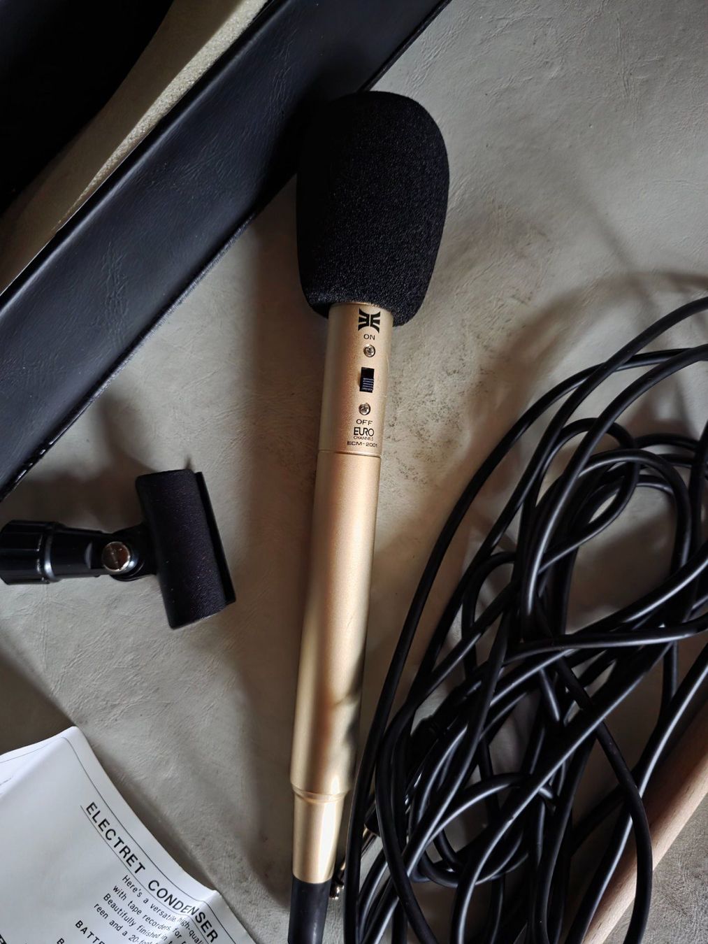 Mikrofone: Musik Mikrofon Electret Condenser Microphone - 2001 – Gebraucht aus Walterswil BE von Lonitti 1
